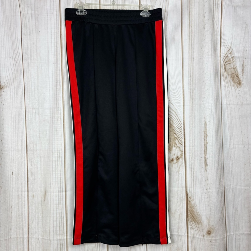Wild Fable Track Pants Leg Zipper Accents Side Striped Joggers Black Size Small